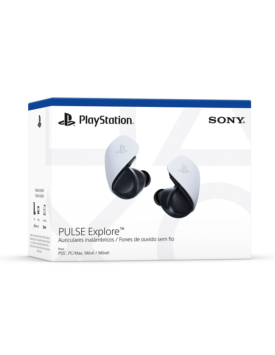 Audífonos True Wireless Playstation Pulse Explore inalámbricos con cancelación de ruido