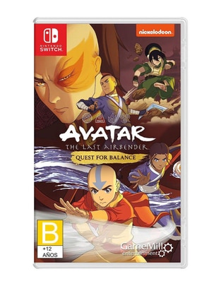 Avatar The Last Airbender Quest For Balance estándar para nintendo switch Avatar The Last Airbender Quest For Balance estándar para nintendo switch