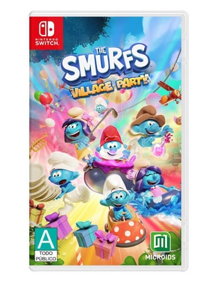 The Smurfs Village Party estándar para nintendo switch The Smurfs Village Party estándar para nintendo switch