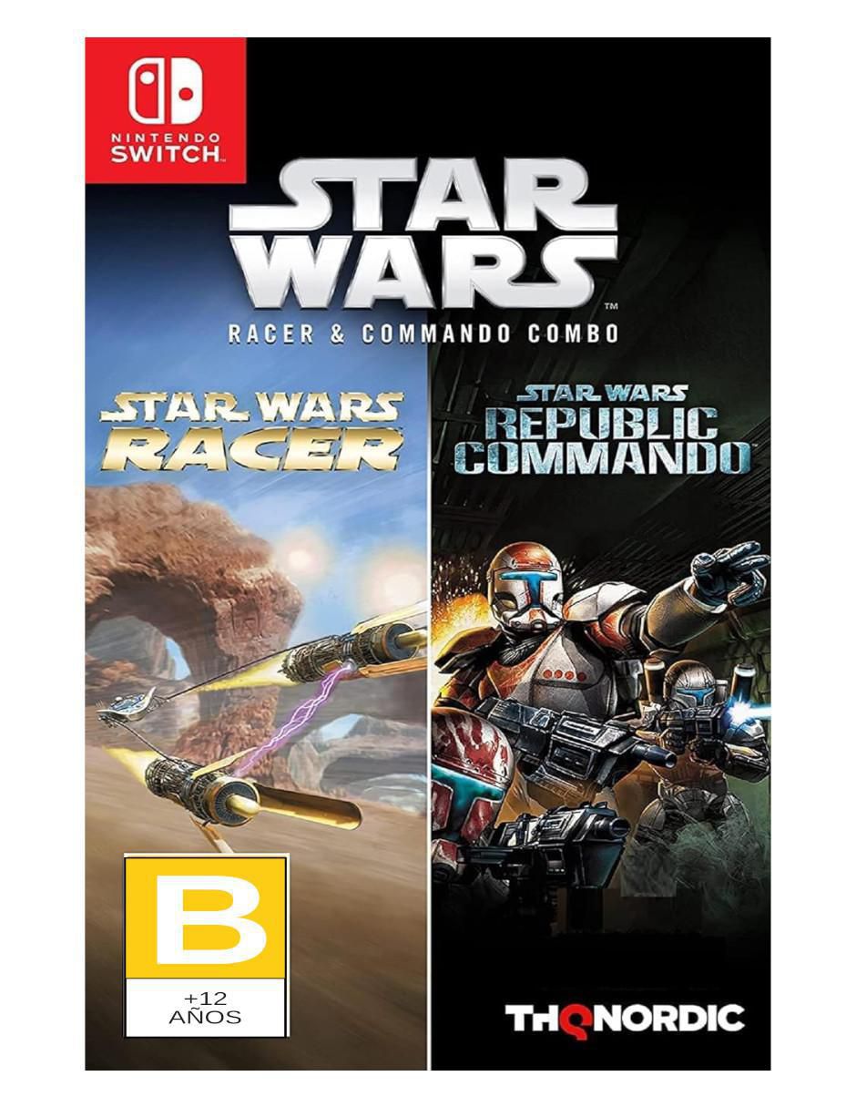 Star Wars Racer & Commando Combo estándar para nintendo switch Star Wars Racer & Commando Combo estándar para nintendo switch