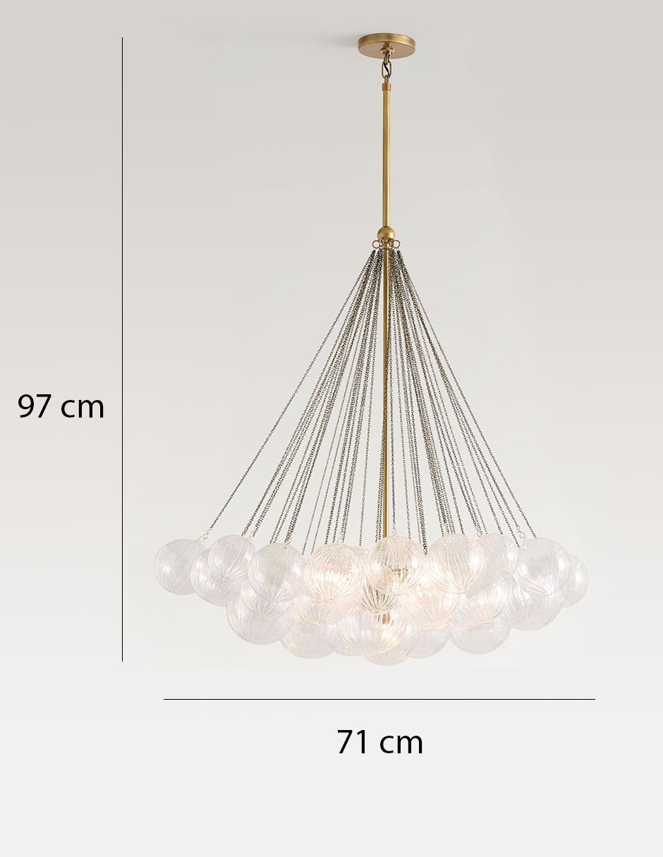 Candelabro de hierro Cooper 6