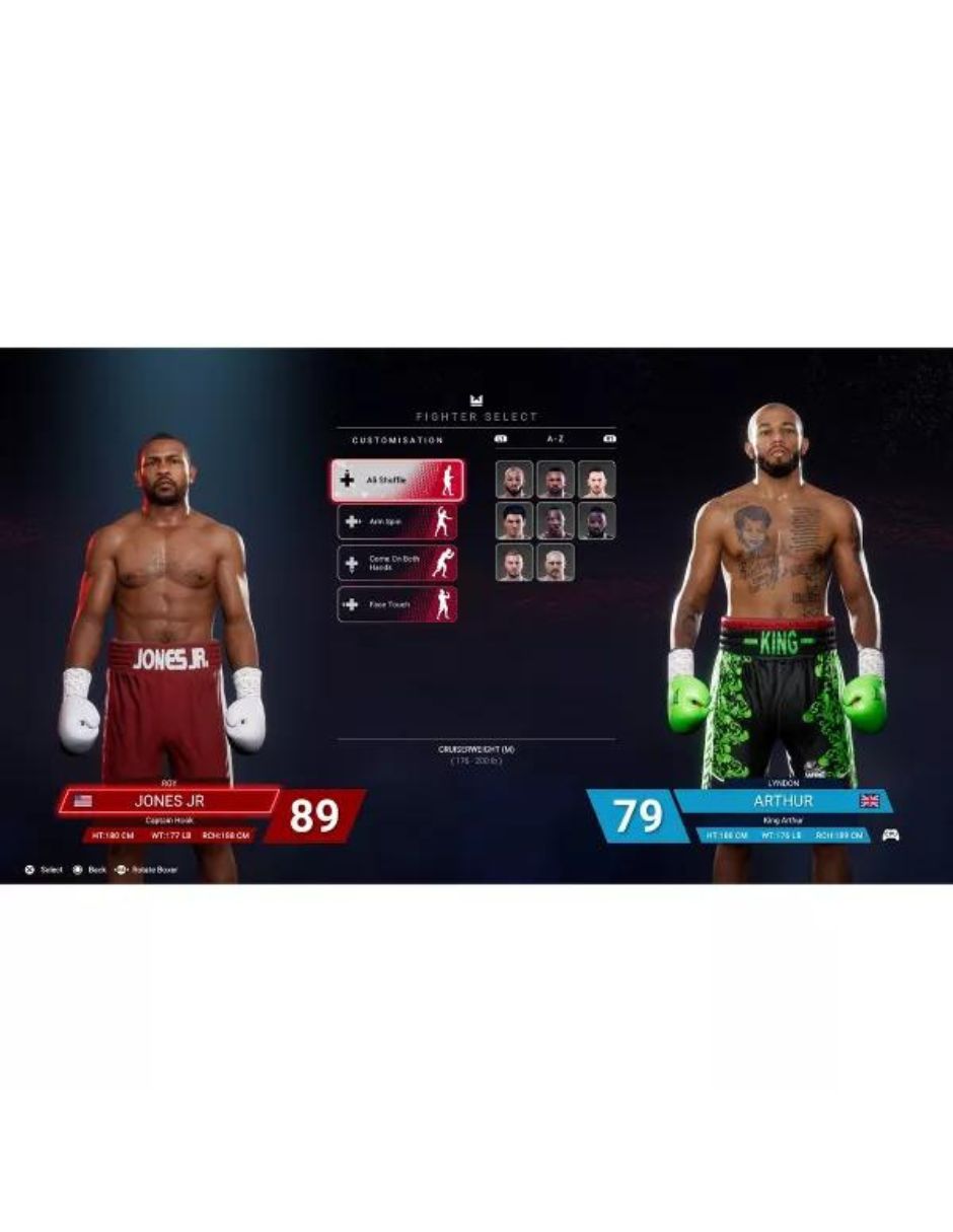 Undisputed estándar para xbox series X 5