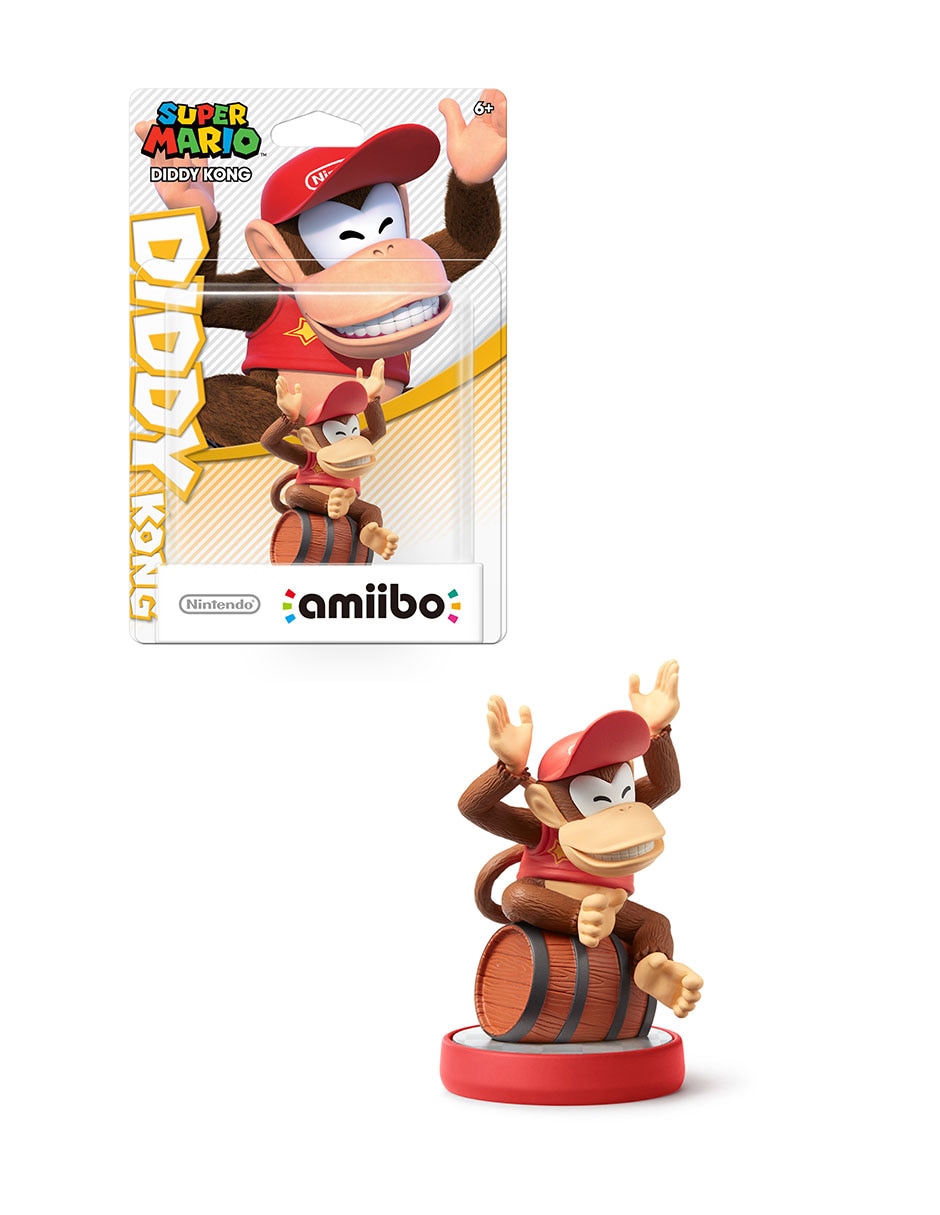 Figura Super Mario Diddy Kong Nintendo NFC