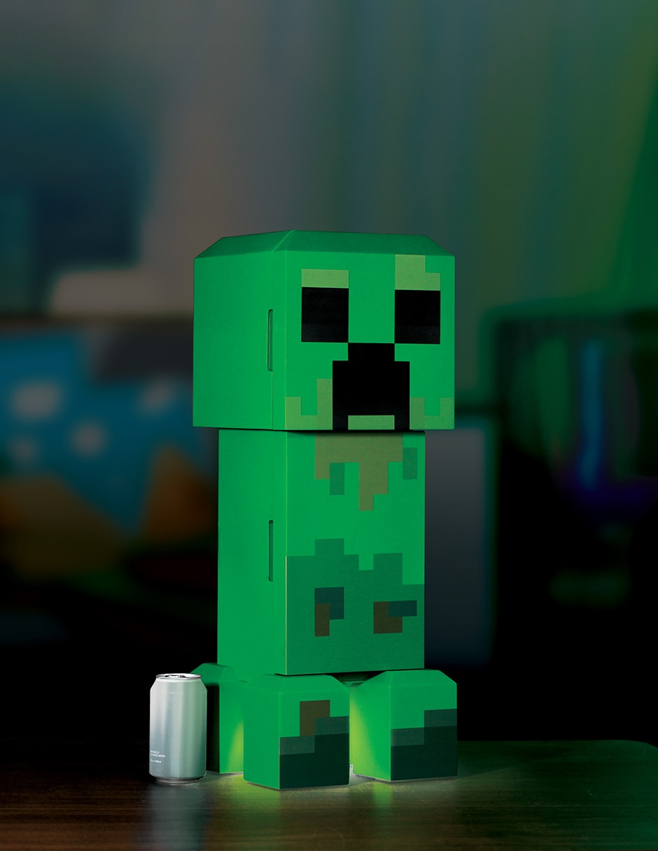 Mini refrigerador Ukonic Minecraft Minibar Creeper