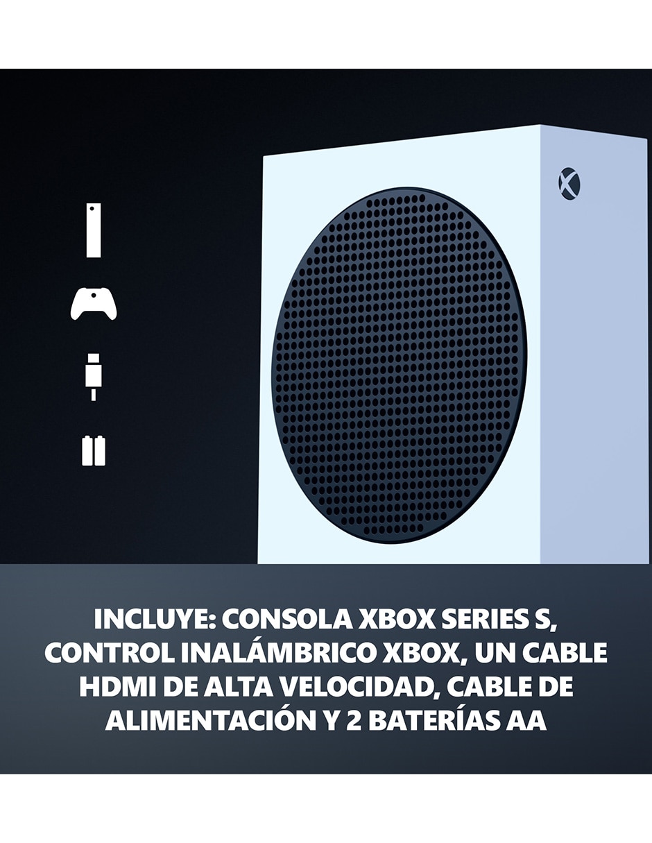 Consola fija xbox series s de 1 tb edición estándar Microsoft