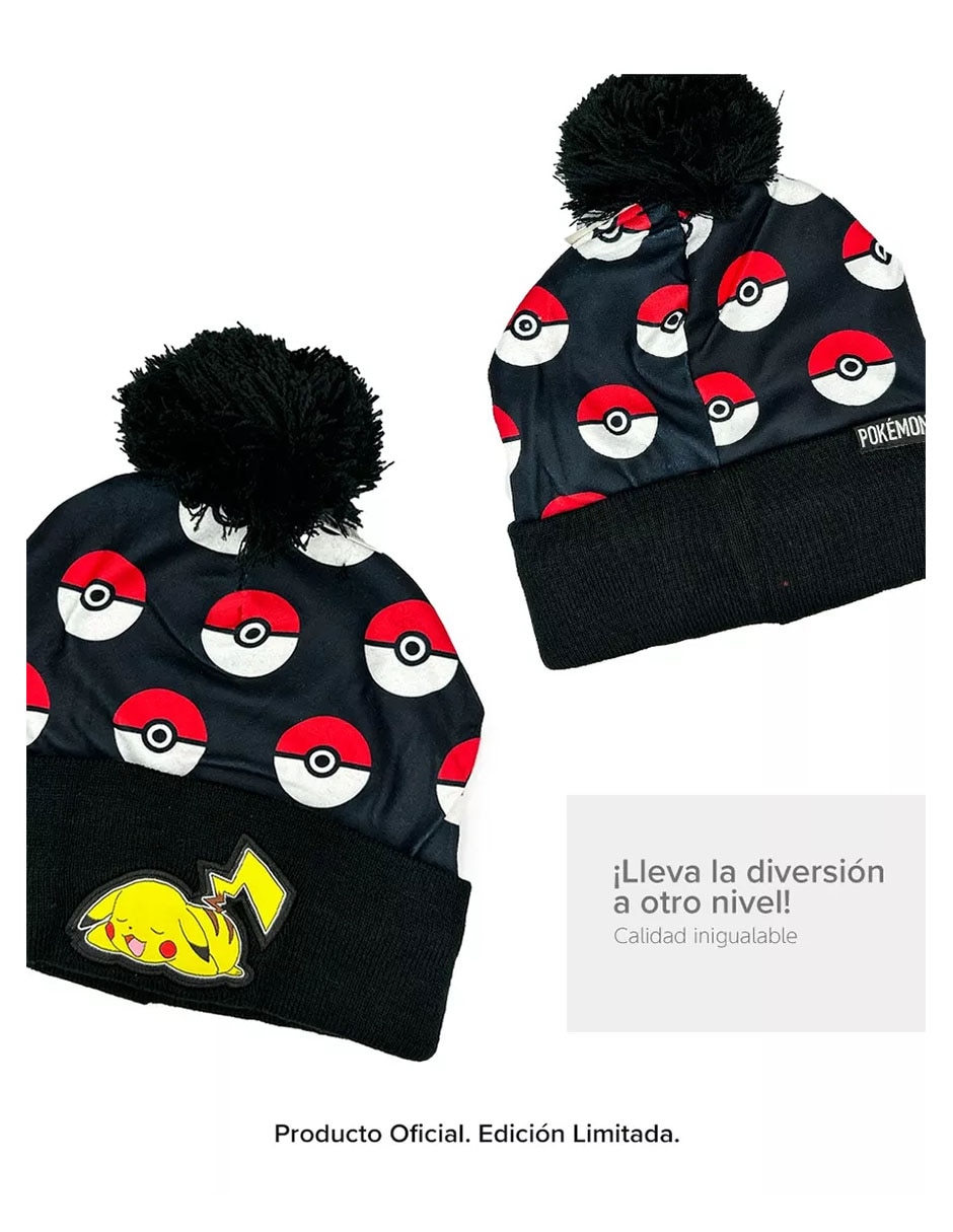 Gorro casual Pikachu infantil 3