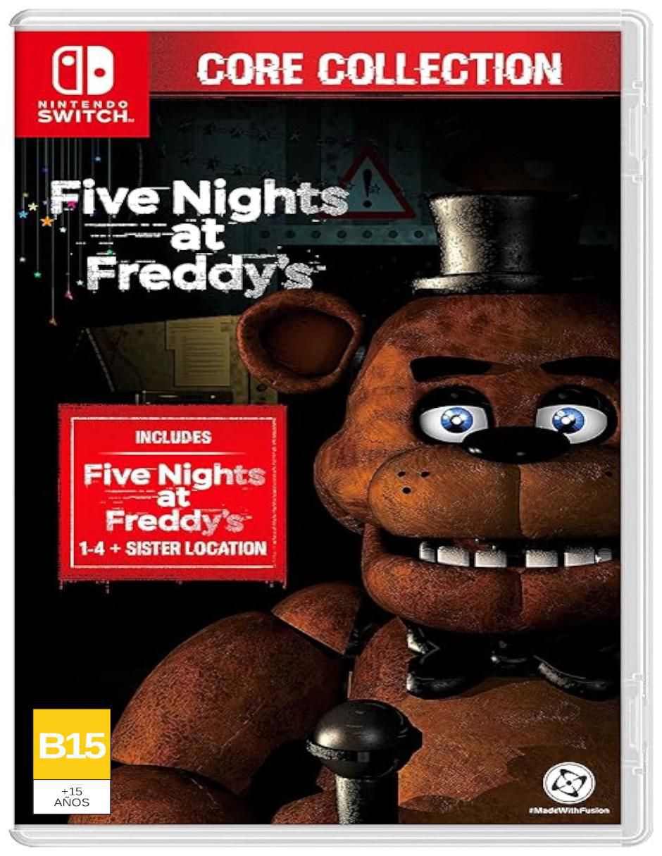 Five Nights At Freddys Core Collection especial para nintendo switch Five Nights At Freddys Core Collection especial para nintendo switch