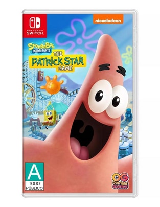 Spongebob Squarepants A Patrick Star Game estándar para switch Spongebob Squarepants A Patrick Star Game estándar para switch