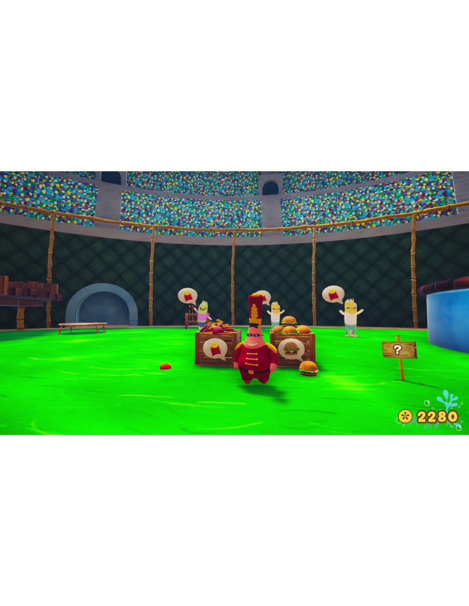 Spongebob Squarepants A Patrick Star Game estándar para switch 3