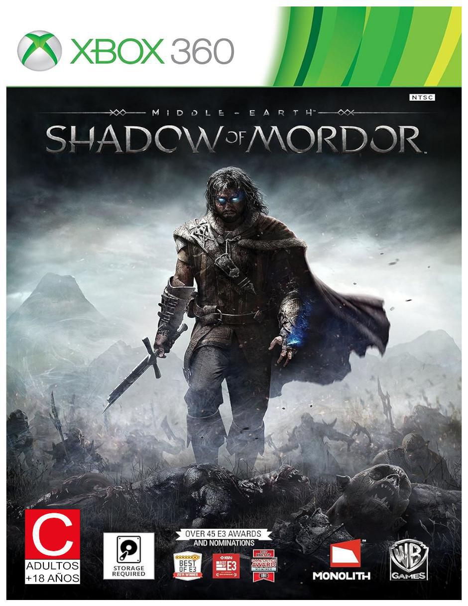 Middle Earth Shadow Of Mordor Xbox estándar para Xbox 360