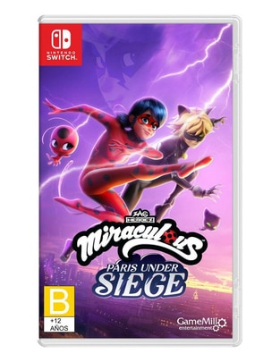 Miraculous: Paris Under Siege estándar para nintendo switch Miraculous: Paris Under Siege estándar para nintendo switch