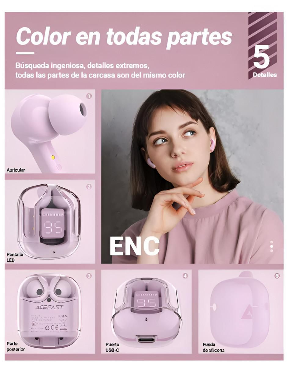 Audífonos In-Ear inalámbricos con cancelacion de ruido 2