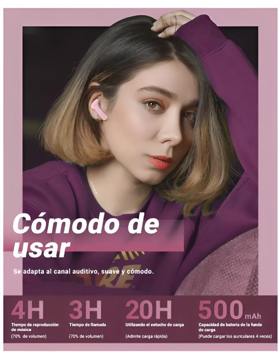 Audífonos In-Ear inalámbricos con cancelacion de ruido 7