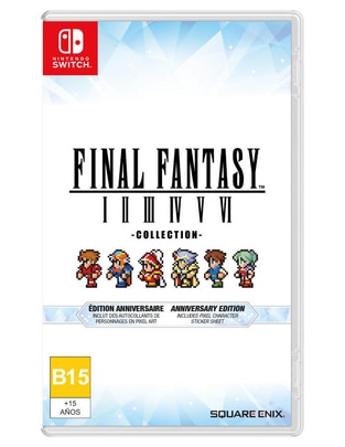 Final Fantasy I-Vi anniversary edition para switch
