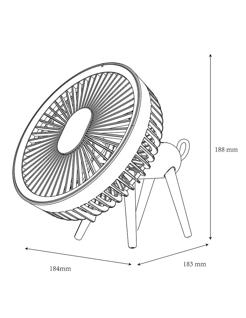 Ventilador gamer sobrepuesto 7