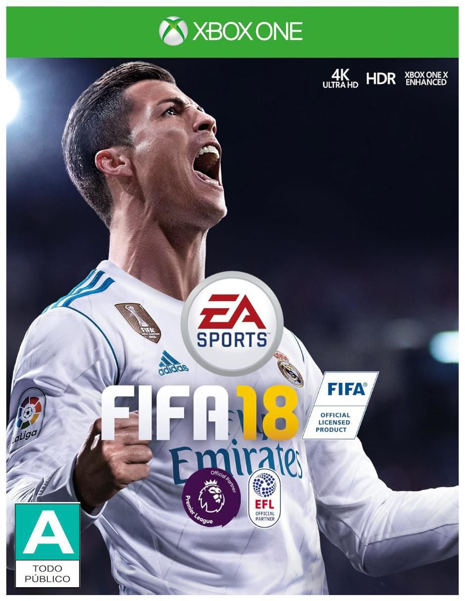 Fifa 18 estándar para xbox one 1