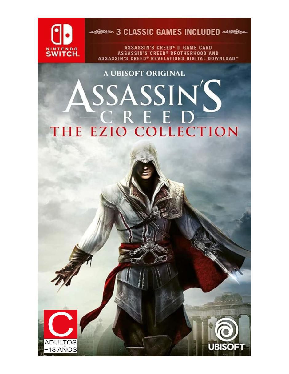 Assassin'S Creed The Ezio Collection collectors para nintendo switch Assassin'S Creed The Ezio Collection collectors para nintendo switch