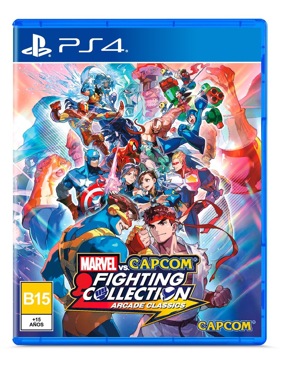 Marvel Vs Capcom Fighting Collection: Arcade Classics estándar para PS4 Marvel Vs Capcom Fighting Collection: Arcade Classics estándar para PS4