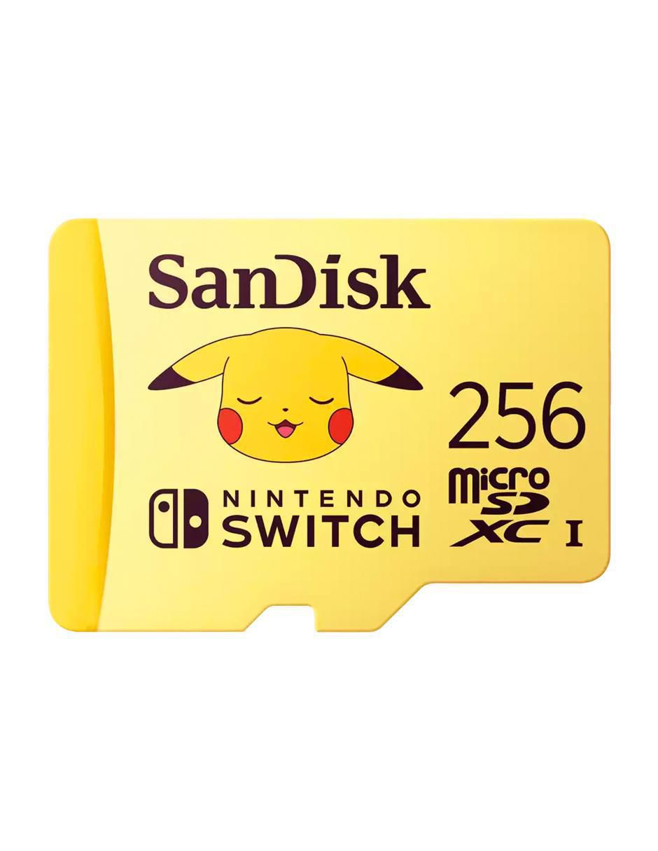 Memoria micro SD Sandisk capacidad 256 GB