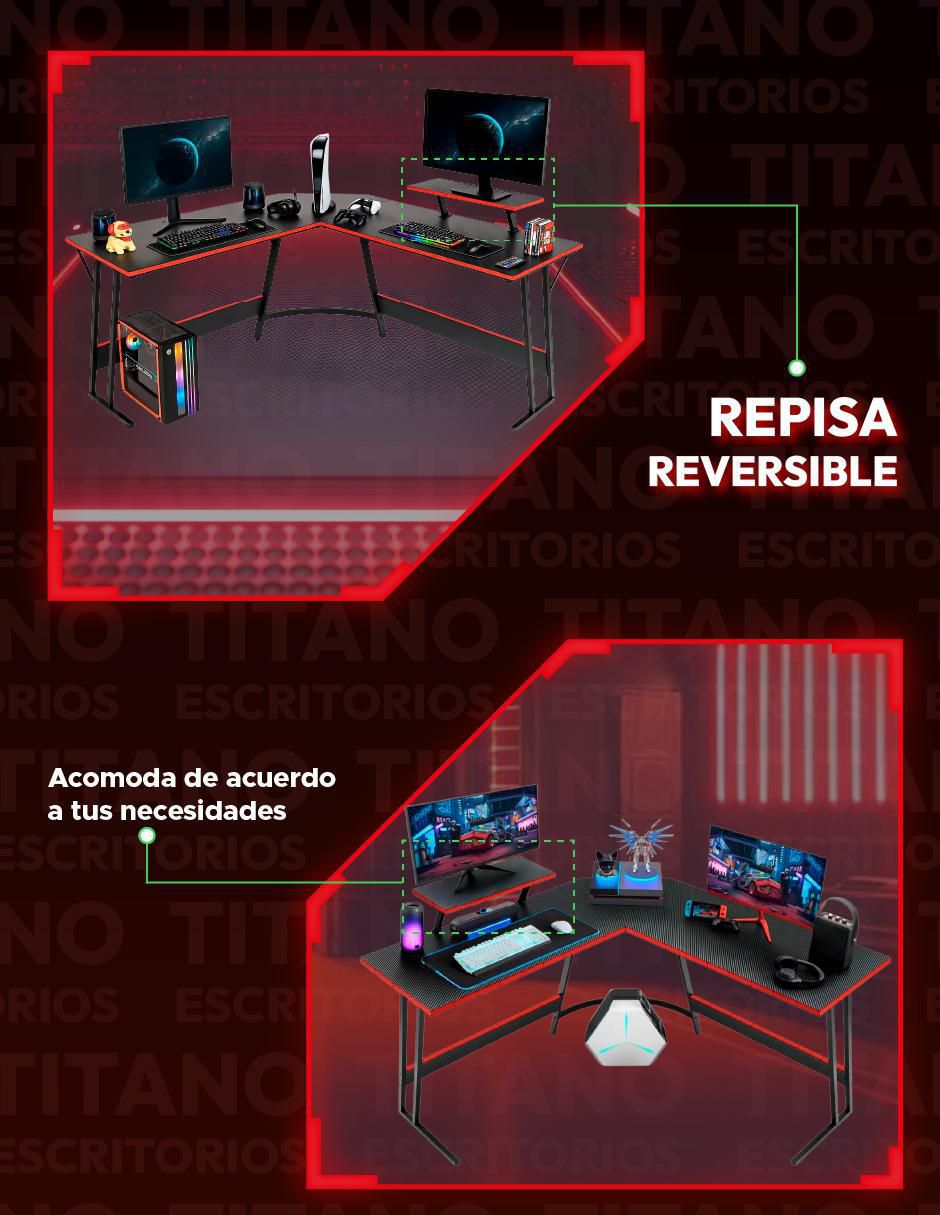 Escritorio armable de melamina 4