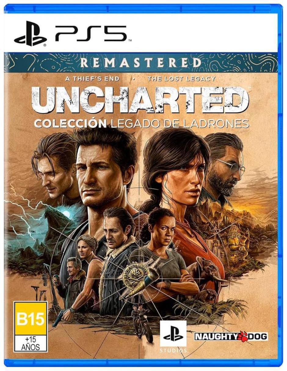 Uncharted Coleccion Legado De Ladrones collectors para PS5 1