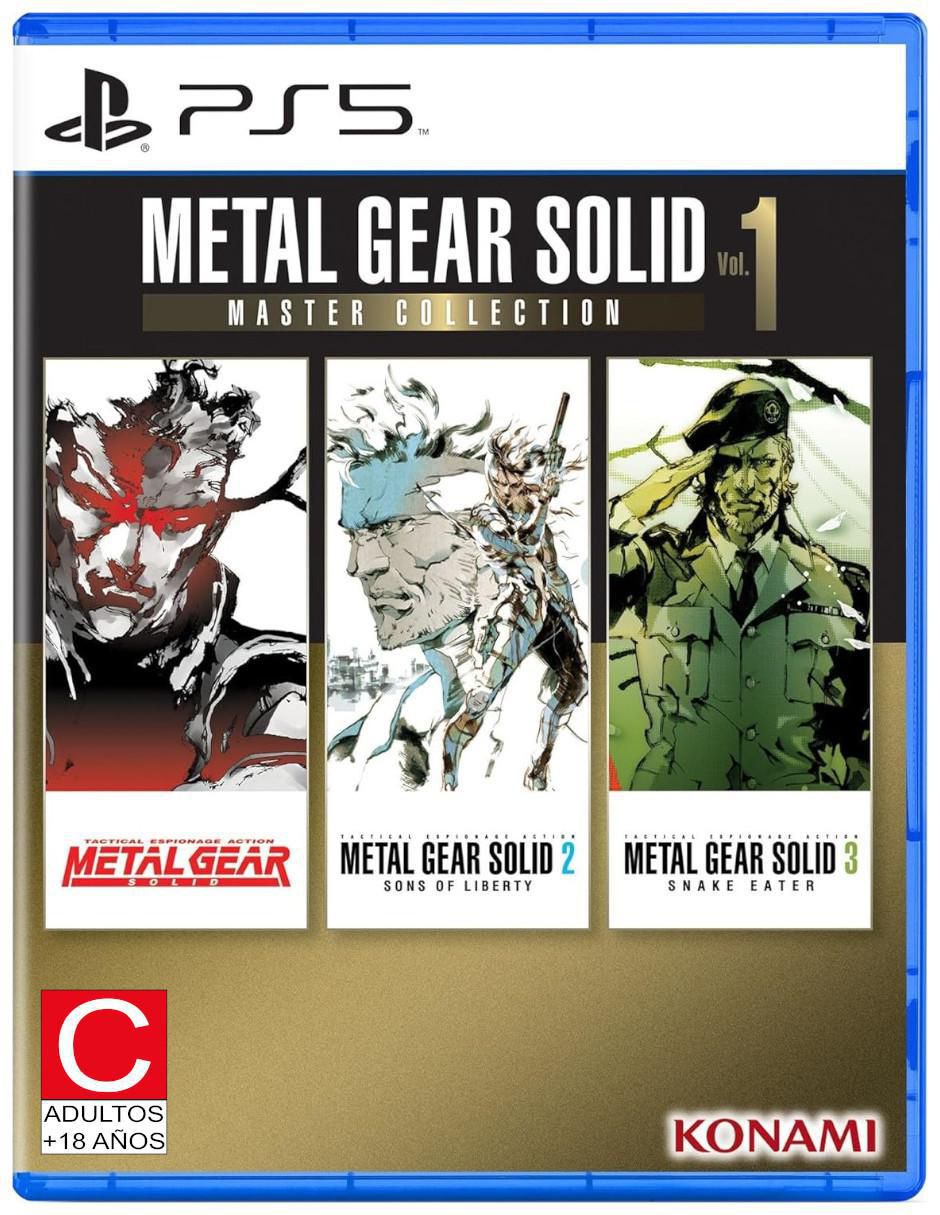 Metal Gear Solid Master Collection Vol 1 collectors para PS5 Metal Gear Solid Master Collection Vol 1 collectors para PS5