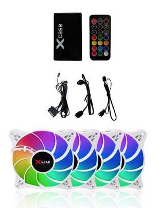 Ventilador gamer magnético Rgb Control Remoto