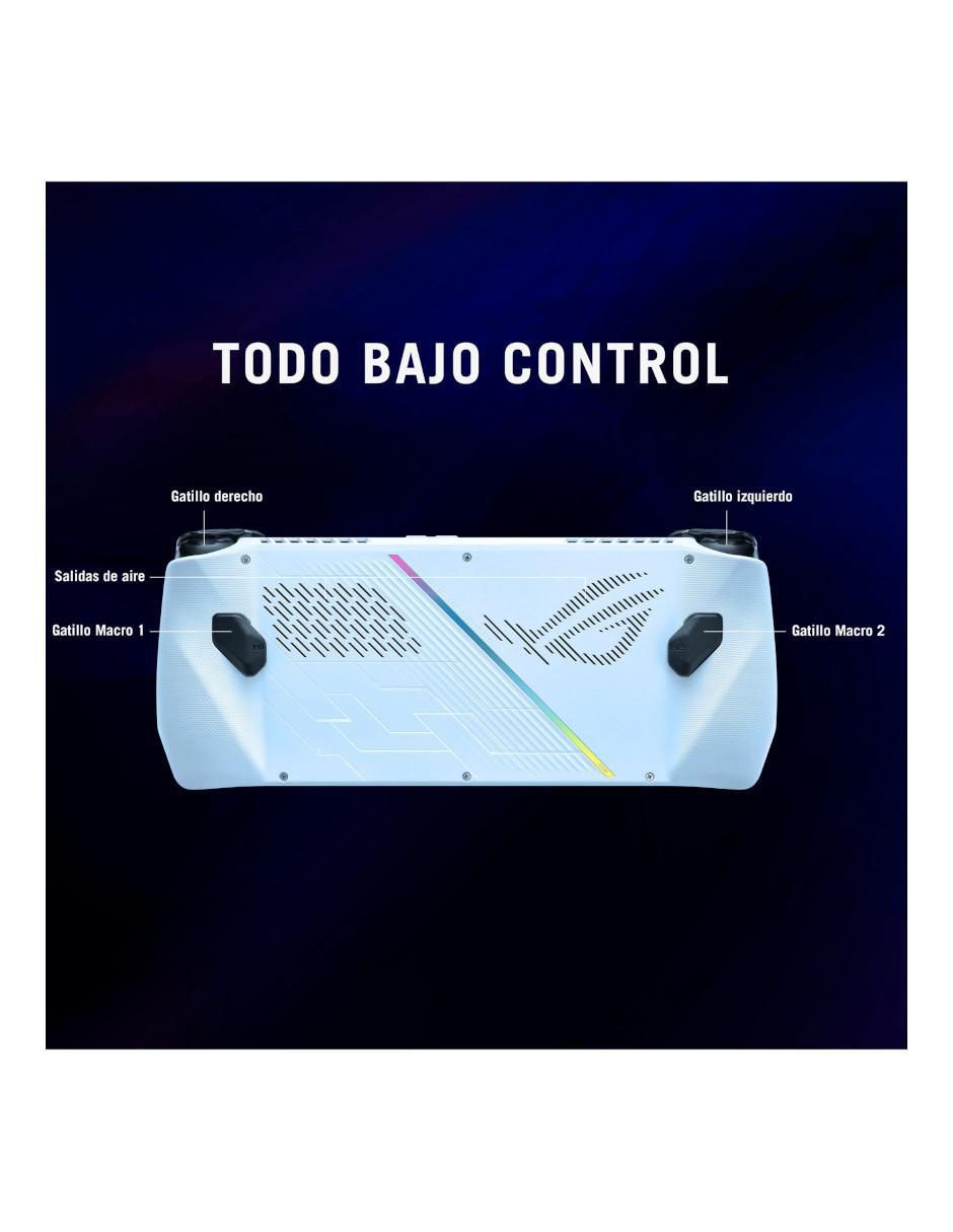 Consola portátil Windows 11 512 GB edición estándar Rog Ally Z1 Extreme