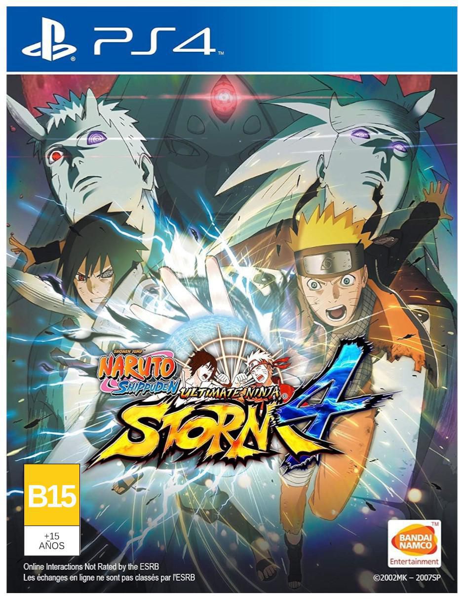 Naruto Shippuden estándar para ps4