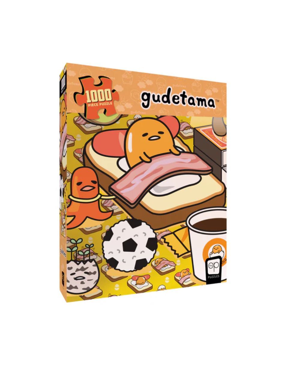 Rompecabezas anime Work from Bed Gudetama Usaopoly 1000 piezas