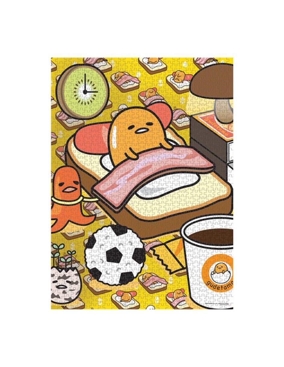 Rompecabezas anime Work from Bed Gudetama Usaopoly 1000 piezas