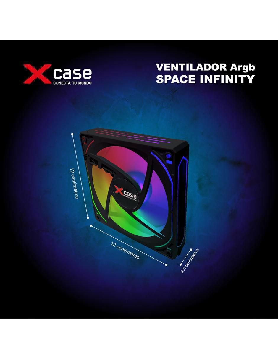Ventilador gamer magnético ARGB 8