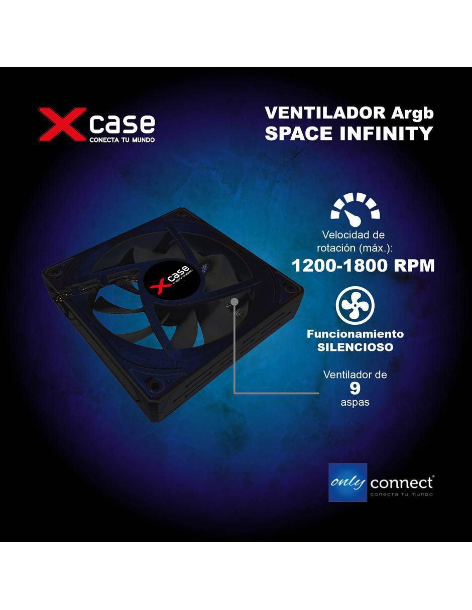 Ventilador gamer magnético ARGB 4