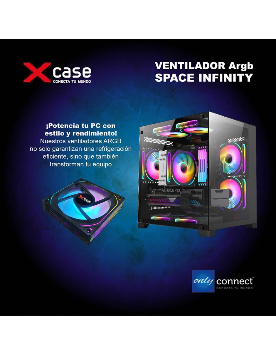 Ventilador gamer magnético ARGB 3