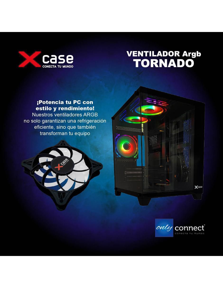 Ventilador gamer magnético ARGB 6