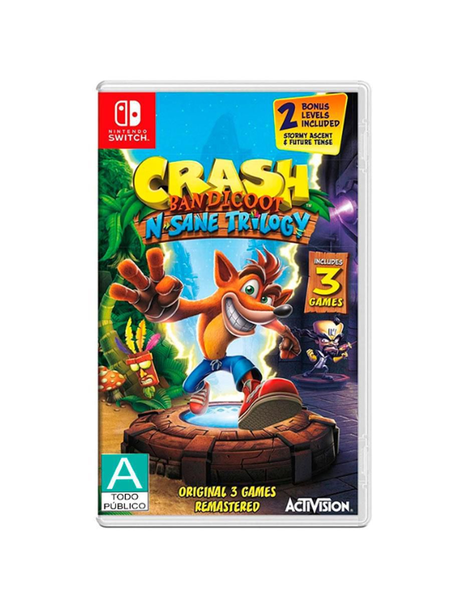 Bundle Crash Bandicoot N Sane Trilogy + Crash Bandicoot 4 bundle para Switch Bundle Crash Bandicoot N Sane Trilogy + Crash Bandicoot 4 bundle para Switch