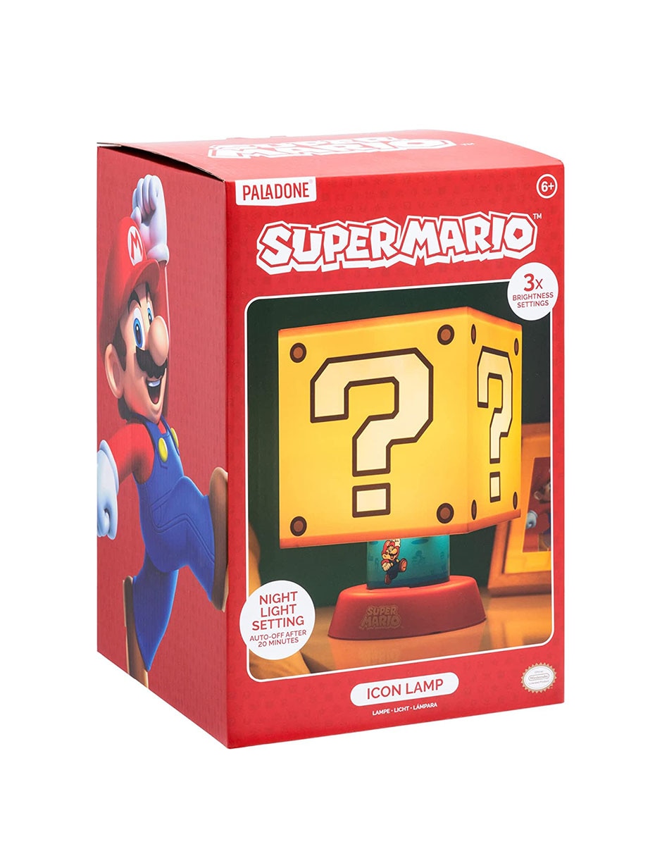 Lámpara de mesa Nintendo led Super Mario