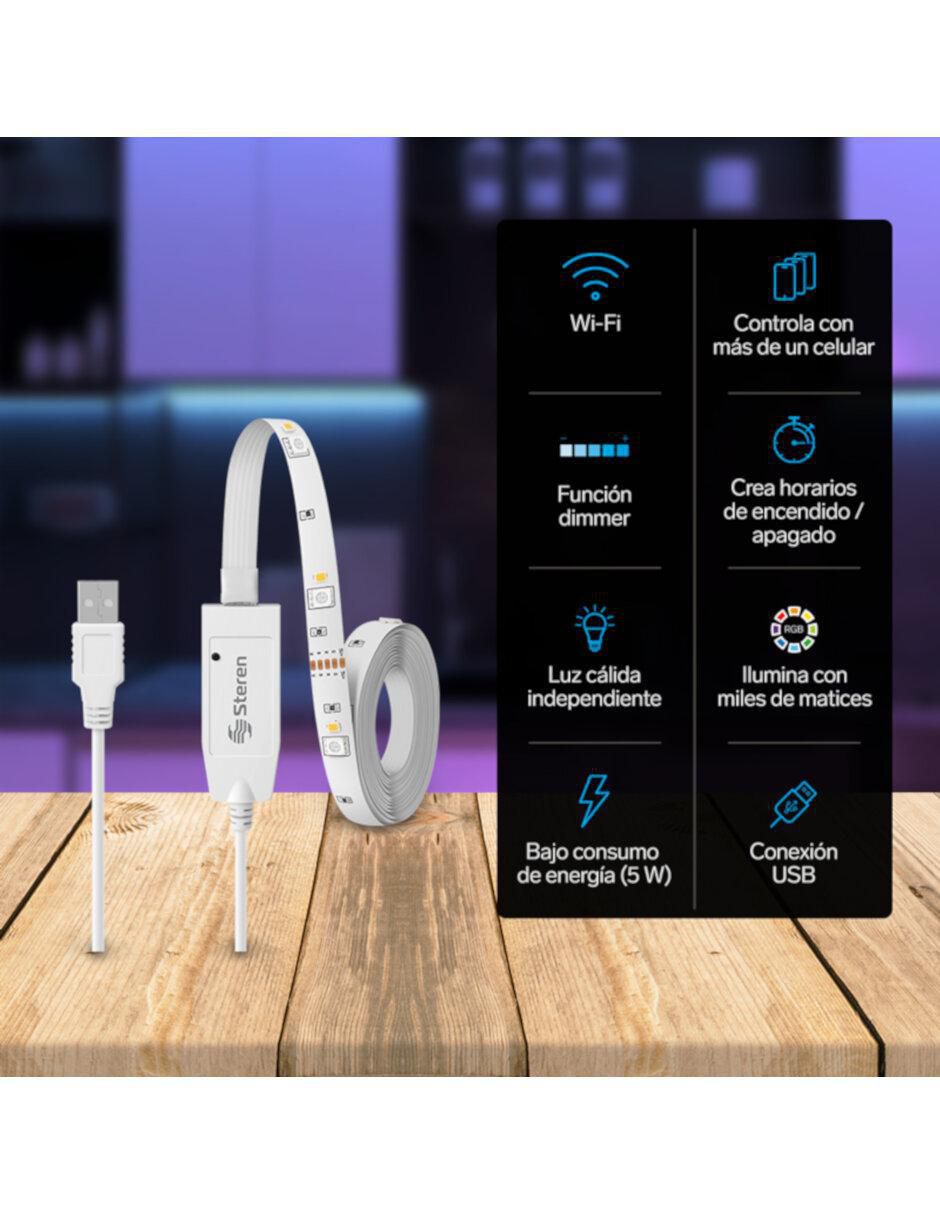 Serie led Smart Home con 120 focos 3