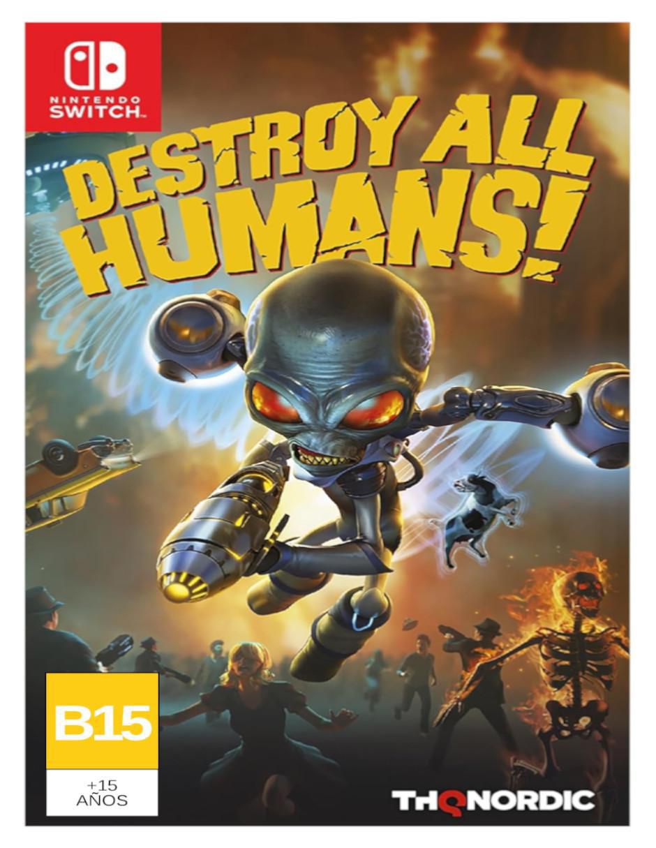 Destroy All Humans estándar para Switch