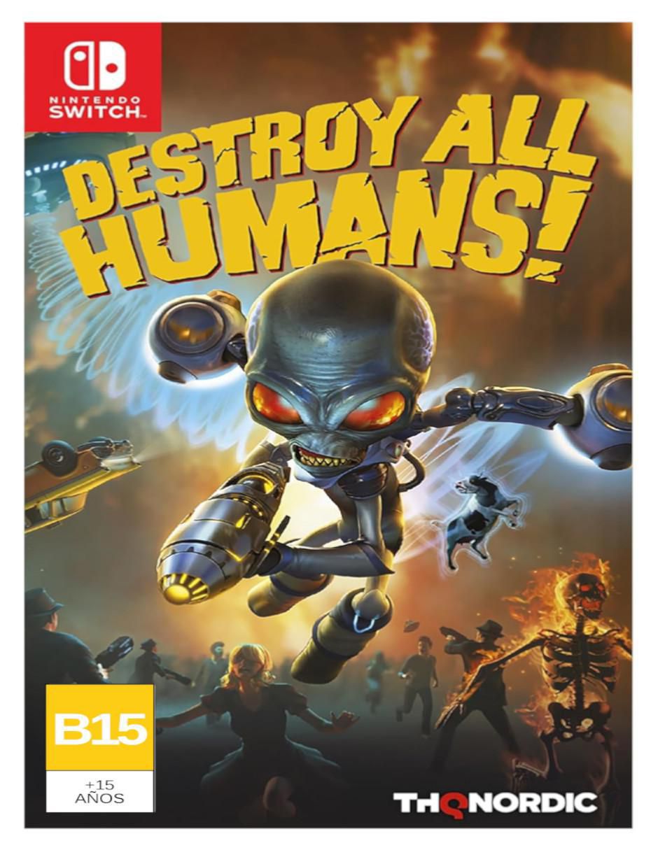 Destroy All Humans estándar para Switch Destroy All Humans estándar para Switch