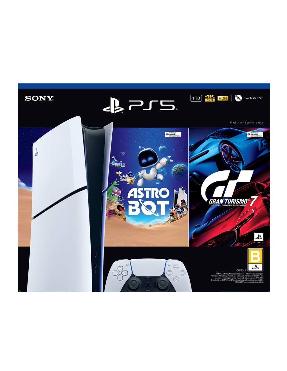 Consola PS5 de 1 TB edición digital