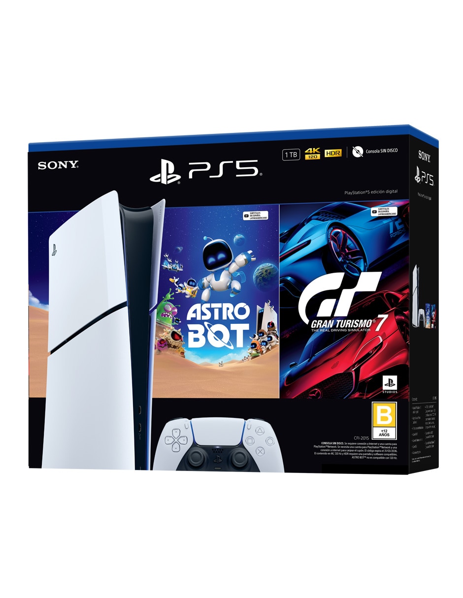 Consola PS5 de 1 TB edición digital