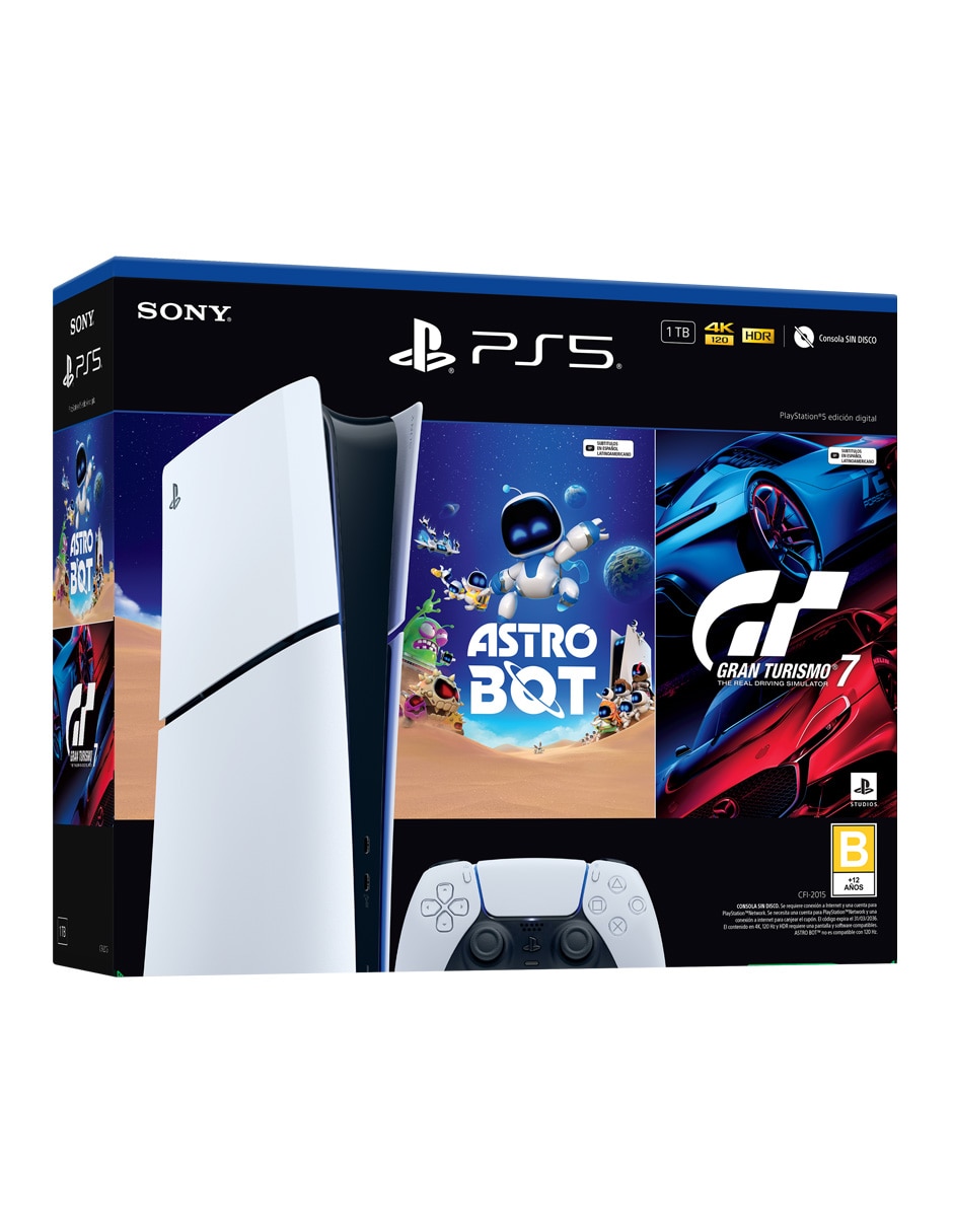 Consola PS5 de 1 TB edición digital