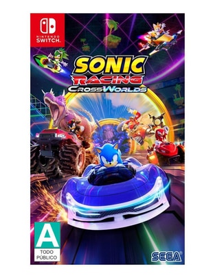Sonic Racing: Crossworlds estándar para switch Sonic Racing: Crossworlds estándar para switch