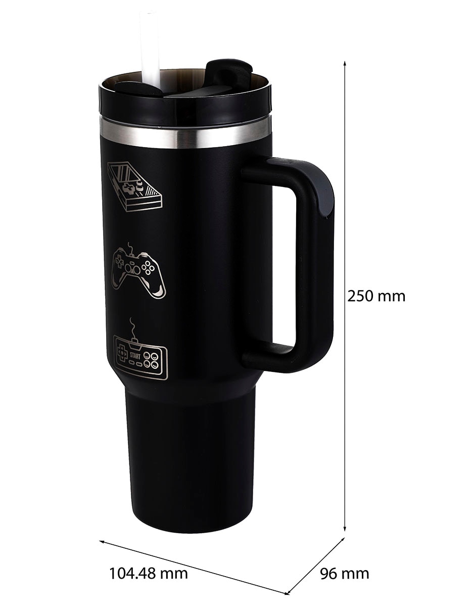 Termo de metal con tapa rosca 6
