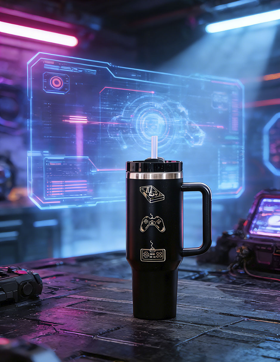 Termo de metal con tapa rosca 5