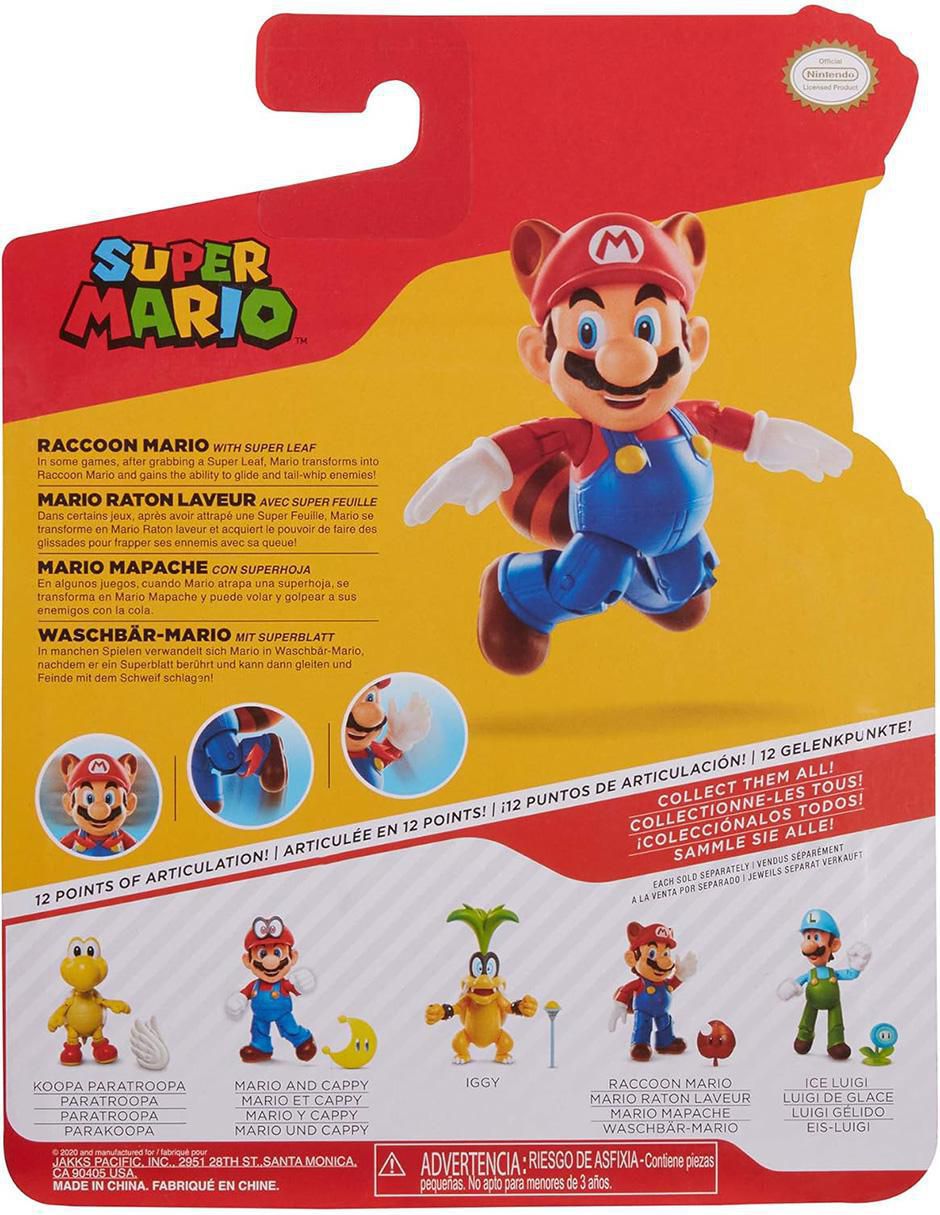 Figura articulada Nintendo Super Mario Bros deluxe articulado 9