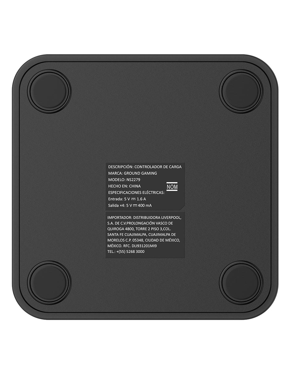 Cargador de control Nintendo Ground Gaming USB tipo C 10 W