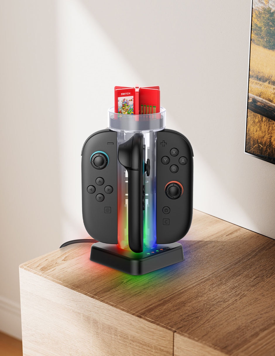 Cargador de control Nintendo Ground Gaming USB tipo C 10 W