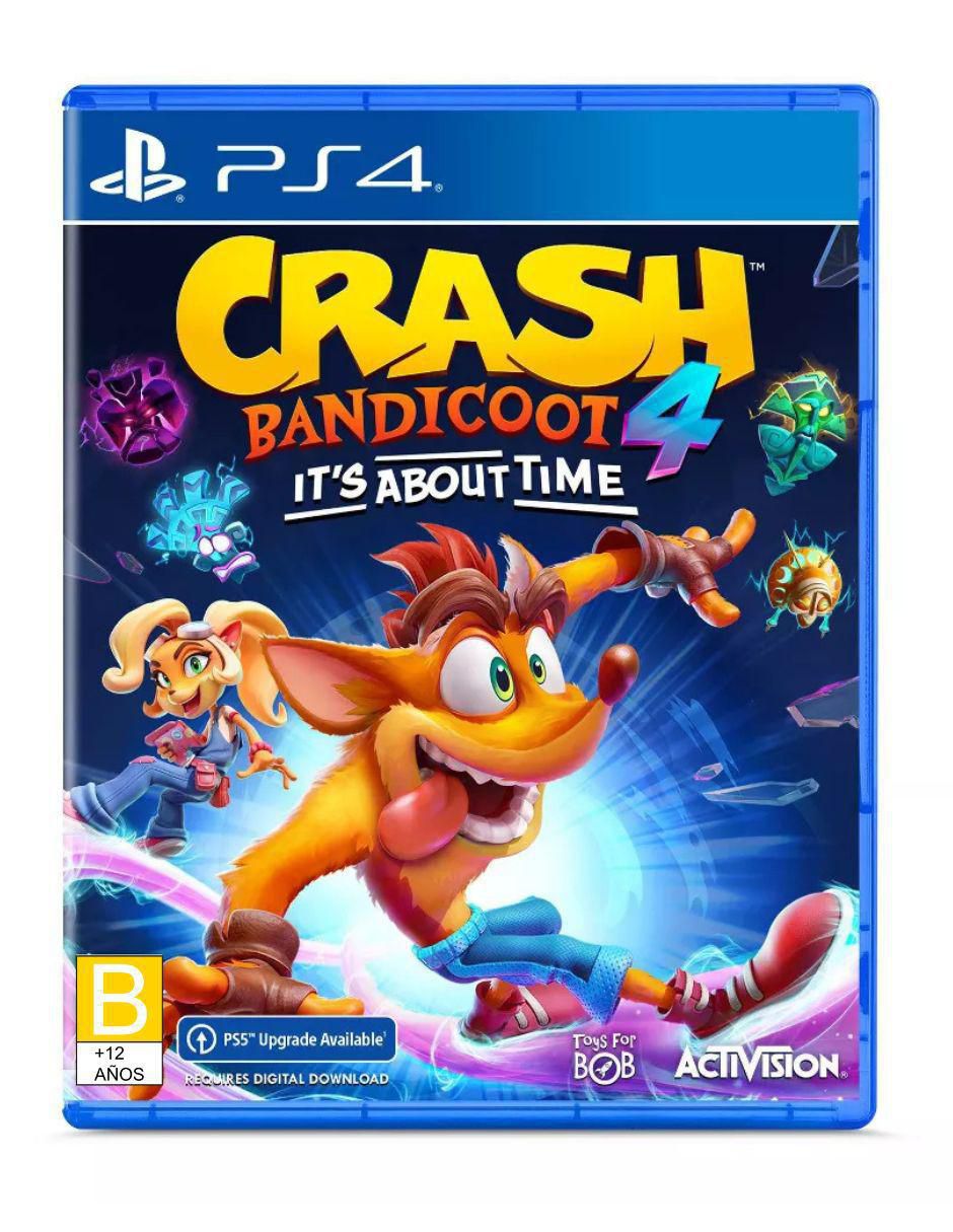 Crash Bandicoot 4 It's About Time PS4 estándar para ps4 Crash Bandicoot 4 It's About Time PS4 estándar para ps4